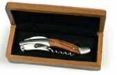 Michelangelo Waiter's Corkscrew w/Rosewood Handle
