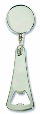 Reel-It-In Chrome Plated Bottle Opener