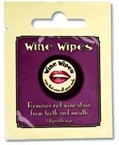 Wine Wipes Single Pack Disposable Wipe