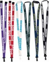 3/8? Bamboo Silk Screen Lanyard