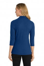 Port Authority® Ladies Silk Touch™ 3/4-Sleeve Polo