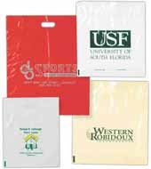 Foldover Die Cut Handle Bag 12x15