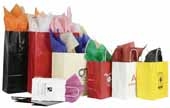 Gloss Paper Shopping Bag (5-1/2" X 3-1/4" X 8-3/8") (Colors)