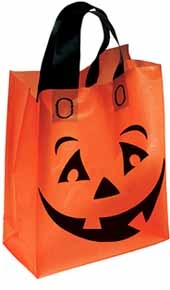 Orange Frosted Pumpkin Shopper