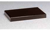 Black Glass Base 4" x 6"
