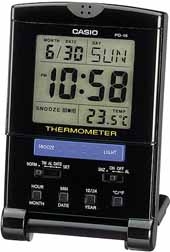 Travel Alarm Clock - Thermometer