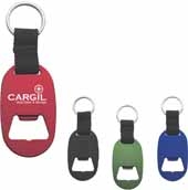 Metal Key Tag With Bottle Opener