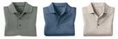 RE Mens L/S Jacquard Polo