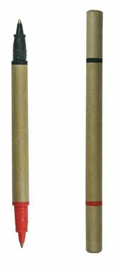 BioDegradable Two Color Cardboard Pen