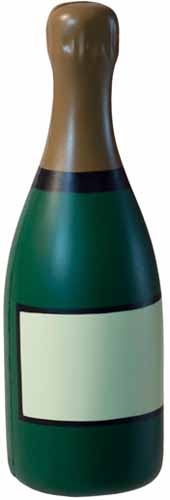 Champagne Bottle Stress Reliever