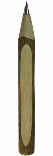 Wooden Twig Pen with Bark
