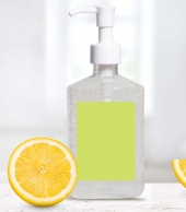 8oz Hand Sanitizer: 8 oz with Pump