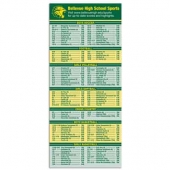 Schedule Magnet 3-1/2 x 8