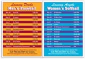 2 in 1 Schedule Magnet
