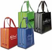 Rpet Striped Tote Bag
