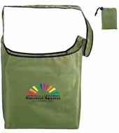 Rpet Fold-Away Sling Bag, Full Color Digital