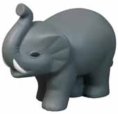 Elephant with Tusks Stress Reliever