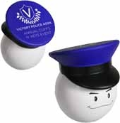 Policeman Mad Cap Stress Reliever
