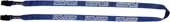 1/2" Polyester Double Bulldog Clip Lanyard