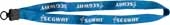 3/4" Cotton Lanyard with Plastic Clamshell & O-Ring