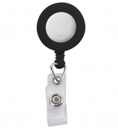 Round Retractable Zip Cord W/ Epoxy Dome