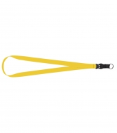 3/4" Dye-Sublimated Lanyard with Slide-Release & Metal Split-Ring