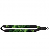 1" Dye-Sublimated Waffle Weave Lanyard