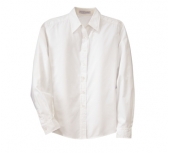 Ladies Long Sleeve White