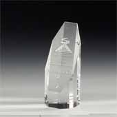 6" OptiMaxx Octagonal Tower Award