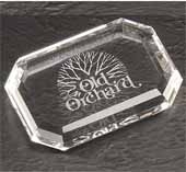 Rectangle Optical Gem Cut Paperweight