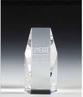 6" OptiMaxx Hexagon Award