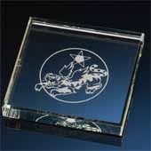 Glass Paperweight Clear