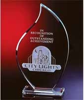 9" Spectacular Flame Award