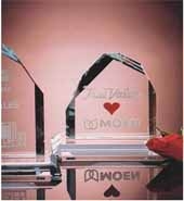 6" Crystal Summit Award