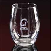 Set of Four Stemless Wine Glasses (21 Oz.)