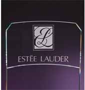 Crescent Award w/Clipped Corners