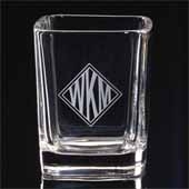 Set of Two Square Shot Glasses (2 Oz.)