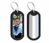 Photo Dog Tag Keytag