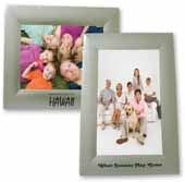 4 X 6 Cross Brushed Silver Frame