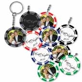 Poker Chip Photo Keytag