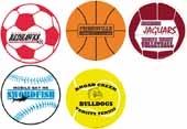 Circle 10 Diameter Car Sign Magnet