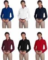 Port Authority - Ladies Long Sleeve Silk Touch Sport Shirt