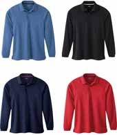 Men's Long Sleeve Eperformancetm Pique Polo