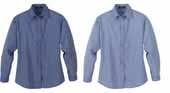 Ladies' Denim Long Sleeve Shirt