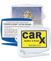 Present-A-Card Letter Opener