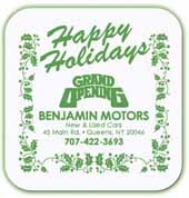 Happy Holidays Stock Jar Opener