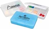 Tablet Tote Pill Box