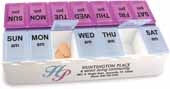 Daily Reminder 7-Day Medicine Tray