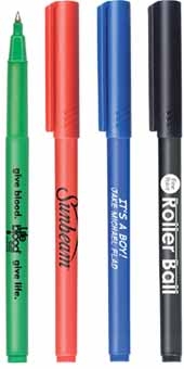 Roller Ball .3MM Fine Point Pens
