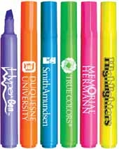 Brite Spots- Broad Tip Highlighters - Solid Barrel